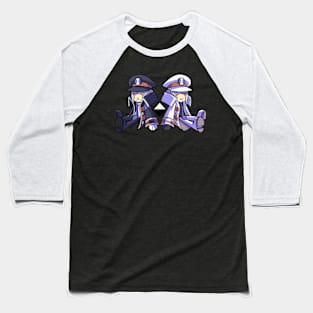 Chibi Twins V1 Baseball T-Shirt